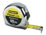 STANLEY Micro Powerlock 10m kabelių būgnas &ndash; 4 Schuko lizdai, IP44, terminė apsauga, 3G1,5 mm&sup2; H05VV-F, 3500W i&scaron;vyniotas