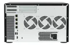 QNAP TVS-h1277AX-R5-16G 12 dėklų QuTS hero NAS, 8x 3.5 SATA + 4 U.2 NVMe Gen4