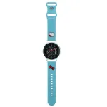 Hello Kitty Universalus silikoninis laikrodžio dirželis Kitty Head mėlynas 22mm