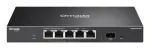 TP-Link Omada Easy Managed 5 prievadų 2.5G PoE++ komutatorius su 10G SFP+ uplink (ES206XPP-M2)