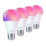 LEPRO B1-EU-4 E27 Wi-Fi i&scaron;maniosios LED lemputės, 8,5 W, 806 lm, 4 vnt.