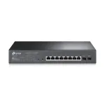 TP-Link JetStream 10 prievadų Gigabit Smart PoE komutatorius su 8 PoE+ prievadais