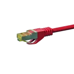 DSIT Cat.7 S/FTP PiMF RJ45 jungiamasis kabelis, 30 m, raudonas