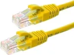 DSIT CAT6 tinklo kabelis, U/UTP, 50 m, geltonas, 100% varis (DC-67-500)