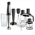 Braun MQ 7087X panardintuvas 1,2 l 1000 W juodas, nerūdijantis plienas