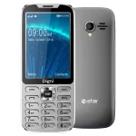 Telefonas eSTAR Digni CALL 4G Dual SIM sidabrinis