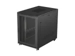 Lanberg 19 inch 22U 800x1200 mm stelažinė spinta juoda