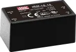 MEAN WELL IRM-10-12 AC/DC maitinimo &scaron;altinis 10.2W 12V 0.85A užpildytas PCB montuojamas modulis juodas
