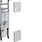 Hager ZH32P7KT komplektinis skaitiklių laukas 1050x250mm, 3 fazių, 1 skaitiklio vieta, 10mm&sup2; su atjungimo funkcija
