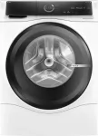 Bosch Serie 8 WNC254A40 skalbyklė su džiovykle, priekinio pakrovimo, laisvai pastatoma, balta