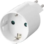 Sygonix SY-6949550 kelioninis adapteris Schuko į &scaron;veicari&scaron;ką (Type J į Type F, 10 A, 250 V, juodas)