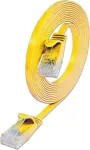 Wirewin Triotronik Cat6 U/UTP tinklo kabelis, 0,25 m, RJ45 &ndash; RJ45, geltonas PKW-SLIM-KAT6 0.25 GE