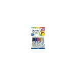 GIOTTO Extra Fine gua&scaron;o dažų rinkinys, 5 x 10 ml aliuminio tūbelės, įvairios spalvos (balta, pagrindinė geltona, pagrindinė raudona, pagrindinė mėlyna, juoda) F65440000