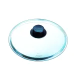 Pyrex stiklinis dangtis 26 cm, borosilikatinis stiklas