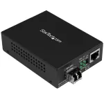 StarTech.com Gigabit Ethernet &scaron;viesolaidinis medijos keitiklis &ndash; kompakti&scaron;kas &ndash; 850nm MM LC &ndash; 550m