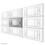 Neomounts LED-VW1750BLACK fiksuotas sieninis laikiklis vaizdo sienai, 32 inch&ndash;55 inch, 35 kg, VESA 200x200&ndash;600x400, juodas