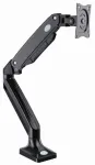 Monitorio laikiklis GEMBIRD MA-DA1-03 17&ndash;35 colių ekranams, 10 kg, VESA 75x75&ndash;100x100, spaustuvas/per angą, juodas