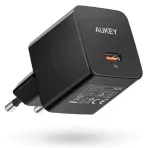 Sieninis įkroviklis Aukey PA-Y20S 20W USB-C Power Delivery, kompakti&scaron;kas, vieno prievado