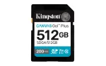 Kingston Canvas Go! Plus 512GB SDXC atminties kortelė