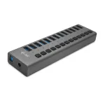 i-tec USB 3.0 įkrovimo stotelė 13 prievadų + 60 W maitinimo adapteris