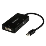 StarTech.com kelioninis A/V adapteris: 3-in-1 Mini DisplayPort į VGA, DVI arba HDMI keitiklis