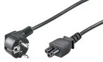 Microconnect PE0108100 maitinimo laidas 10 m, juodas, CEE7/7 &ndash; C5 mova