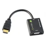 Techly IDATA-HDMI-VGA2 adapteris HDMI į VGA (D-Sub) juodas