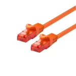 LOGON TCU66U150O tinklo jungiamasis kabelis, Cat6 U/UTP, 15 m, oranžinis