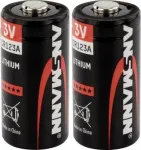 Vienkartinė baterija ANSMANN 1510-0023 CR123A ličio