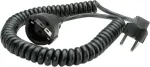 Prailginimo laidas Bachmann BM0010706, 3G 1,5 mm&sup2;, 16 A, 250 V, juodas