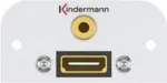Lizdinis ki&scaron;tukas HDMI + 3,5 mm Kindermann 7441000589