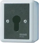 JUNG 833.18 G - Raktinis jungiklis - 1P - Laidinis - Juoda - Balta - Termoplastikas - IP44