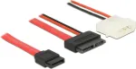 SATA kabelis DeLOCK 84790 0,5 m SATA 13 kontaktų SATA 7 kontaktų + Molex