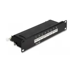 DeLOCK 10 col. Patch Panel 8 prievadų Cat.6A 1U juoda