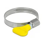 Žarna spaustukas drugelis DeLOCK 400 SS 32&ndash;50 mm 5 vnt geltoni