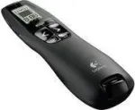 Pristatymo pultas Logitech R800 PRO, 2.4 GHz, 30 m, AAA, USB, juodas, Windows XP/Vista/7 (910-001350)