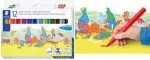 Markeriniai ra&scaron;ikliai vaikams Staedtler Noris Jumbo 12 vnt. rinkinys, modelis 340 C12