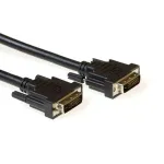 ACT AK3830 DVI-D Dual Link kabelis, ki&scaron;tukas&ndash;ki&scaron;tukas, 1,8 m, juodas