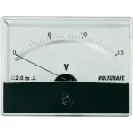 Voltcraft AM-86X65/15V/DC montavimo matavimo prietaisas 15 V nuolatinės srovės magnetoelektrinis indikatorius