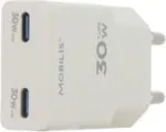 Mobilis Energia 30W sieninis USB-C įkroviklis baltas - Įkroviklis (020026)