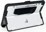 Apsauginis dėklas su rankiniu dirželiu jt berlin, skaidrus juodas, Microsoft Surface Pro 12 colių 1-osios kartos