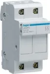 HAGER L502PV Saugiklių elementas 2P 1000V DC L38 2M