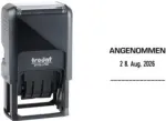 Trodat 140974 juodas antspaudo padas