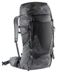 Kuprinė DEUTER Futura Air Trek 50 L &ndash; vir&scaron;utinis pakrovimas, 50 L tūris, praplečiama iki 60 L, unisex, juoda
