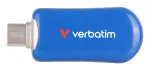 Verbatim Plectra USB-C atmintukas mėlynas 128 GB, 128 GB, USB Type-C, 3.2 Gen 1 (3.1 Gen 1), 100 MB/s, be dangtelio, mėlynas