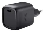 Trust Maxo 30W USB-C GaN įkroviklis, vidaus, greitasis įkrovimas, juodas