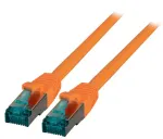 Tinklo kabelis EFB Elektronik MK6001.10O RJ-45 Cat6a 10 m Oranžinis
