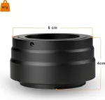 Walimex pro T2 adapteris Canon R - objektyvo tvirtinimo žiedas su rankiniu fokusavimu, lengvu valdymu, objektyvo laikiklio žiedas, skirtas Canon EOS R1, EOS R5 Mark II, EOS R100, EOS R8, EOS R50, EOS R10 (1023368)