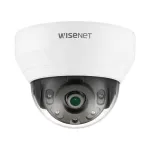 HANWHA VISION QND-6012R1 2MP vidinis fiksuoto kupolo IP vaizdo kameros su 2,8mm objektyvu, IR, WDR, PoE