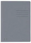 Hamelin TOP FILE+ segtuvas A4 pilkas kartonas 390 g/m&sup2; metalinis segtuvas komerciniam/oficialiam archyvavimui